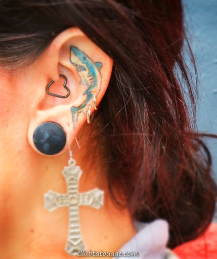 50 Meilleurs Designs Ear Tatouages ​​et idées