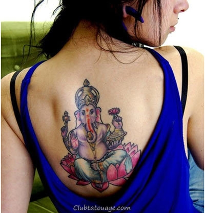 30 Meilleur Seigneur Ganesha Tattoo Designs et idées