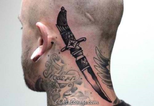 Dagues et idées Couteaux Tattoo