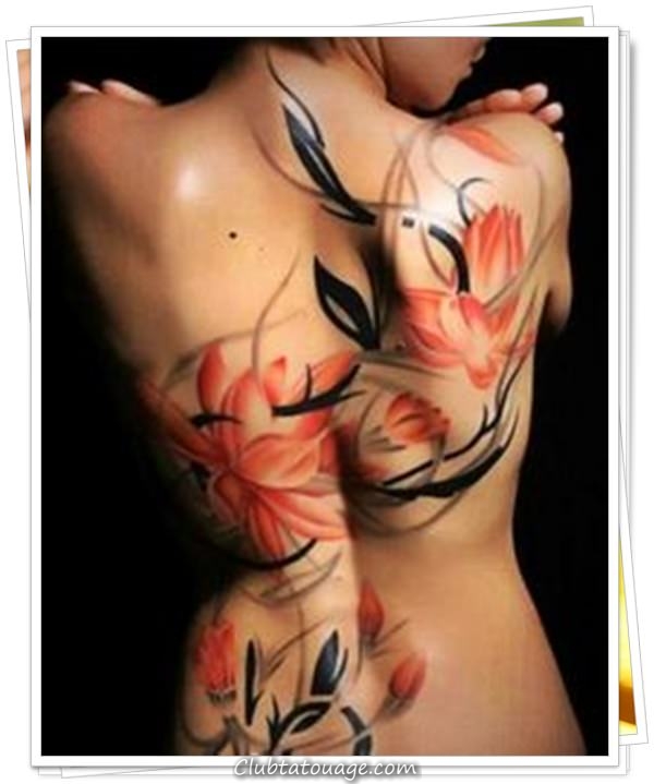 30 idées fantastiques pour Floral Tattoo Et Autres Dessins