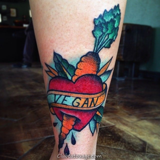 15 Tatouages ​​incroyable Vegan