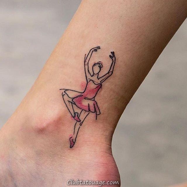 60 Ballerina Tattoos pour vous d'inspirer