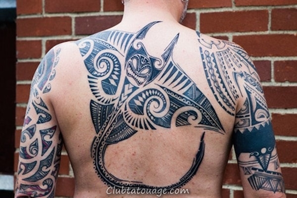 40 Idées Stingray Tattoo