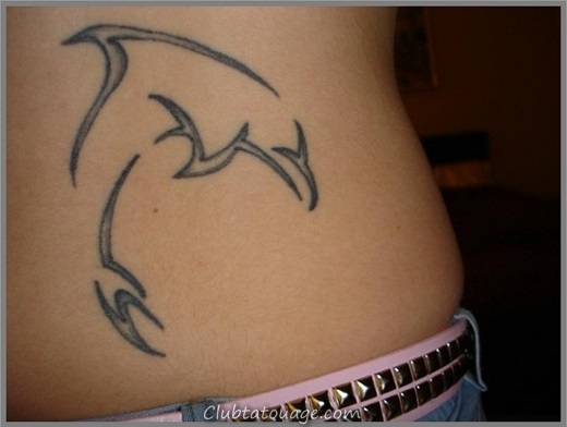 Belles idées Dolphin Tattoo