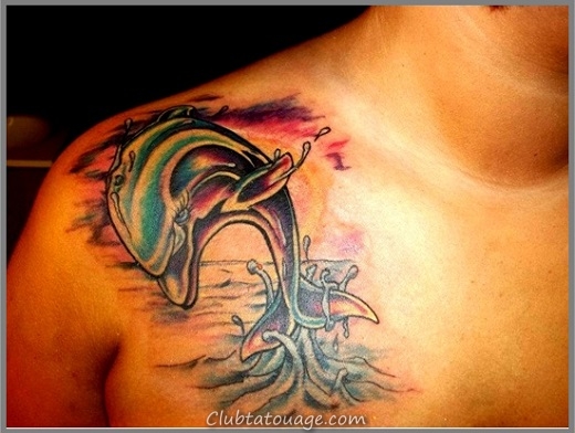 Belles idées Dolphin Tattoo