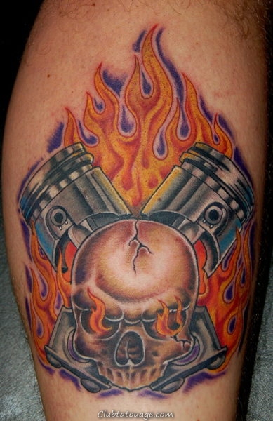 Tattoo Conseils Fire and Flames
