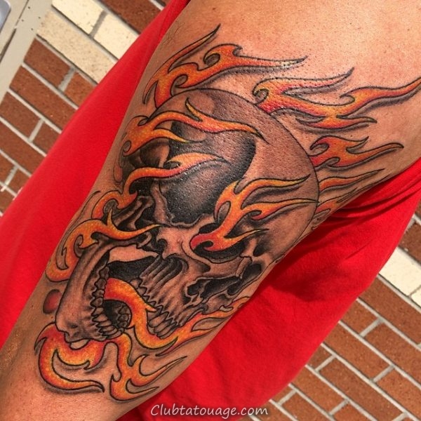 Tattoo Conseils Fire and Flames