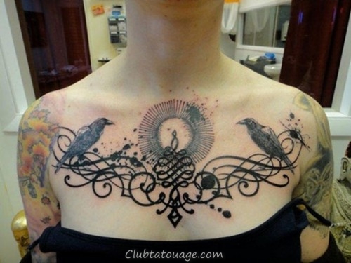 Ravens 30 tatouages ​​avec leurs significations