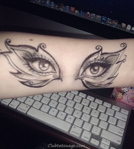 36 incroyables dessins de tatouage de l'oeil