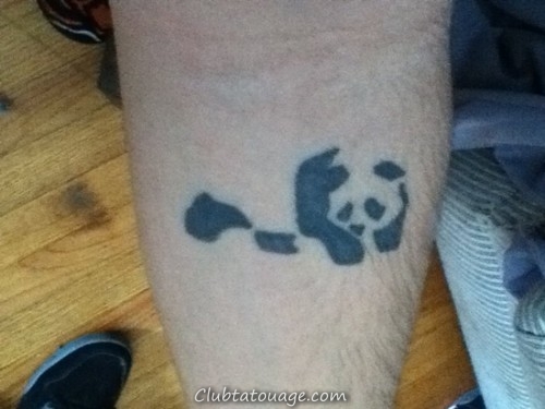 25 Tatouages ​​impressionnants Panda géant