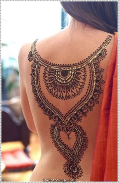 Tatouages ​​temporaires fabuleux de henné
