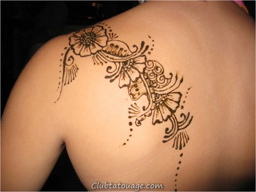 Mehndi tatouages créatifs