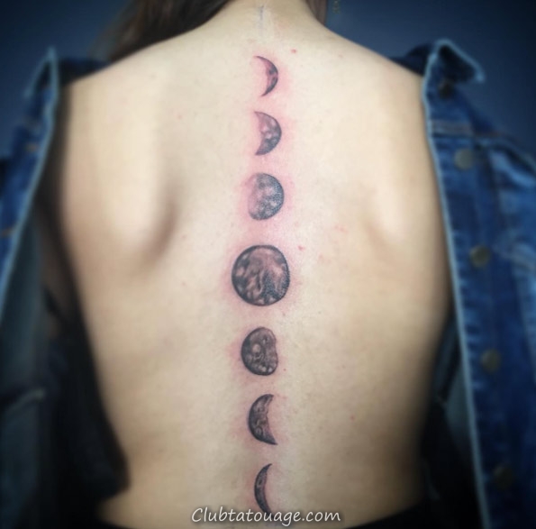 Photo de Phases Tattoo Lune
