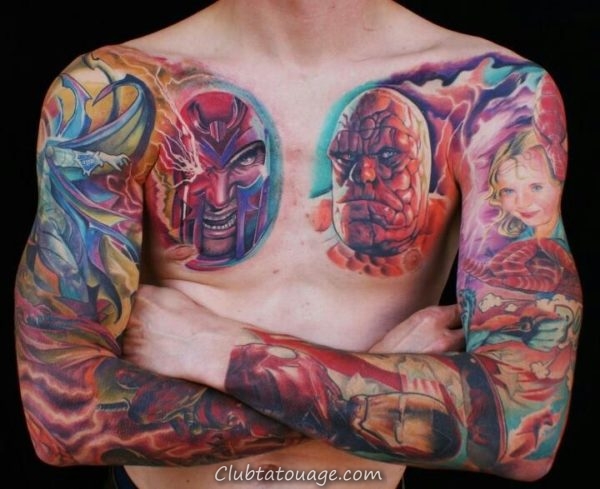 Super Hero Tattoo Photos