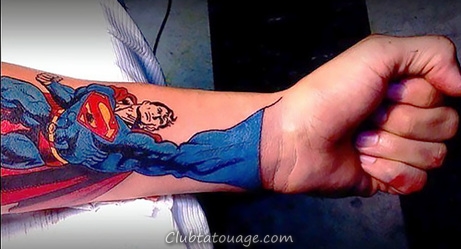 Super Hero Tattoo Photos