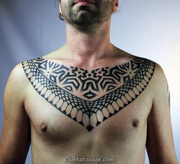 100 Motif Tatouages ​​pour les hommes - Symmetrical Design Ideas