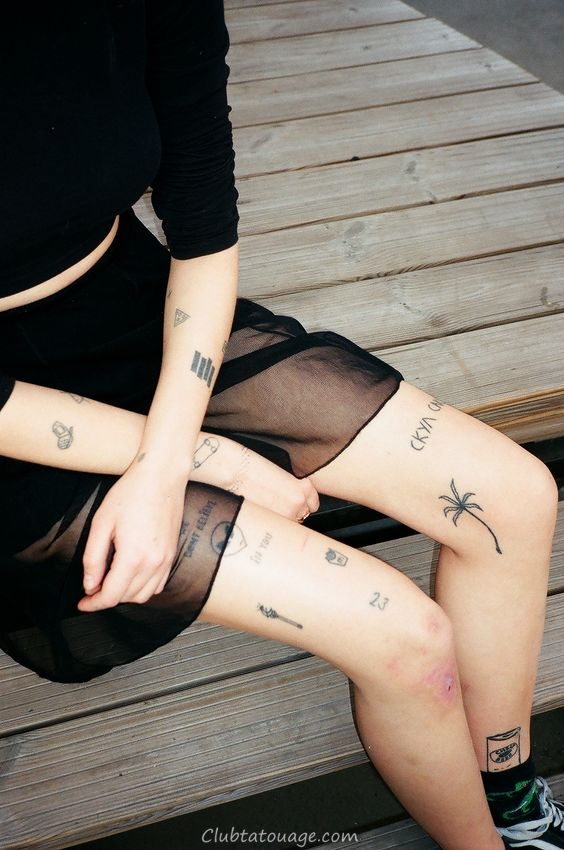 Tatouages ​​originaux pour les femmes dans l'avant-bras