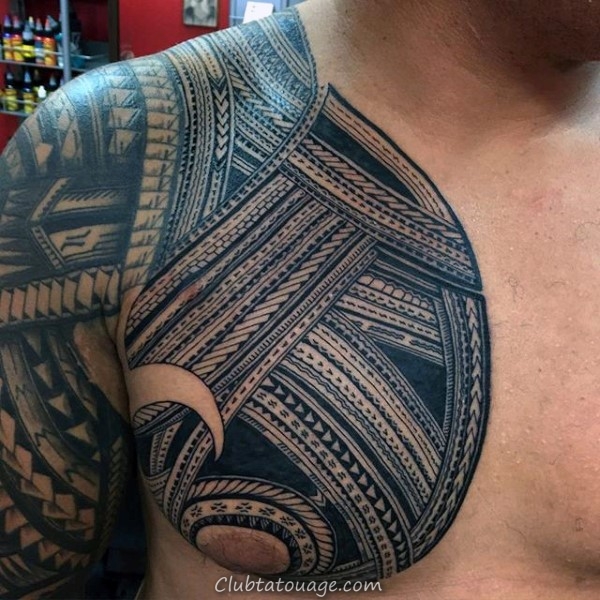 90 Tatouages samoans pour hommes - Idées d'encre tribales