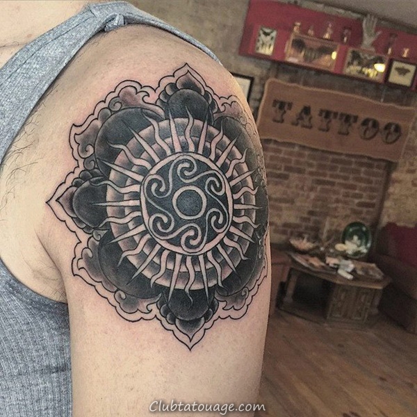 185 Modèles de tatouage Mandala personnalisé
