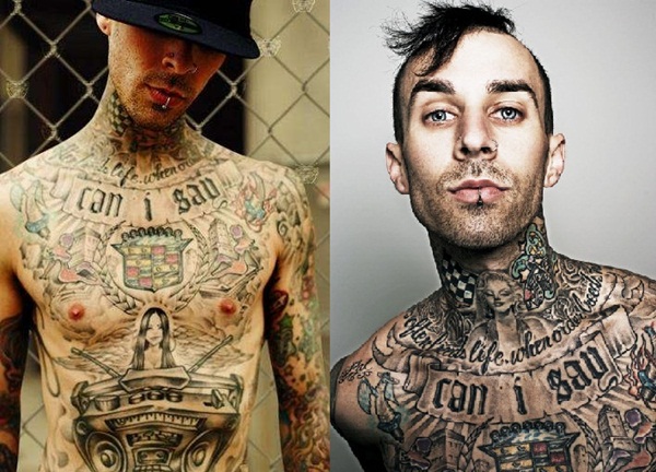 10 célébrités masculines les plus populaires avec un design de tatouage