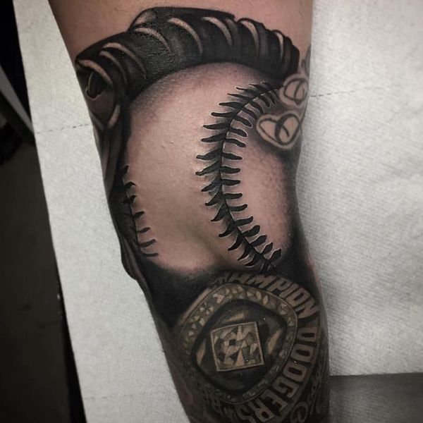 Concepts cool de tatouages ​​de baseball