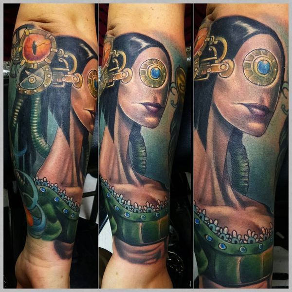 Tatouages ​​Steampunk - Fabulous Elements and Designs
