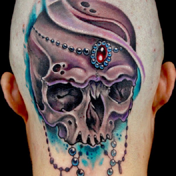 80 tatouages ​​de crâne effrayants et significatifs