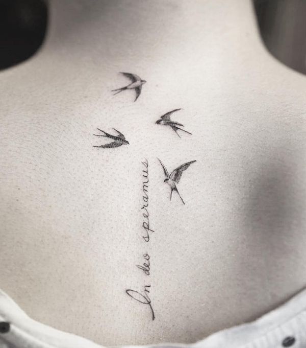 Conceptions et significations de tatouage d'oiseau
