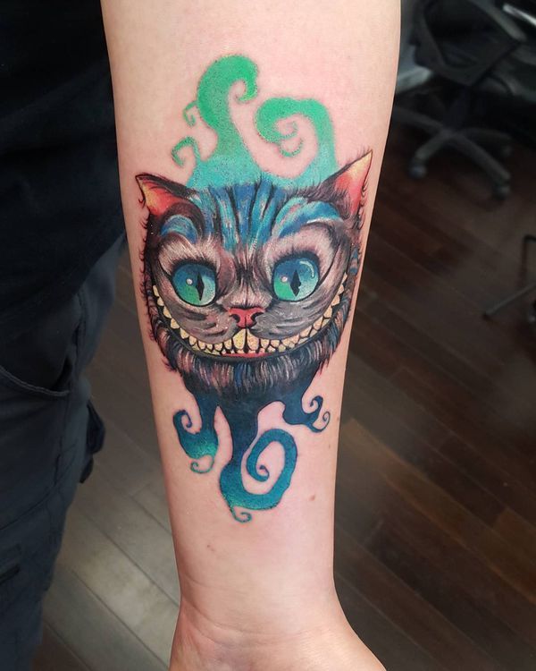 Cheshire Cat Tattoos Conceptions