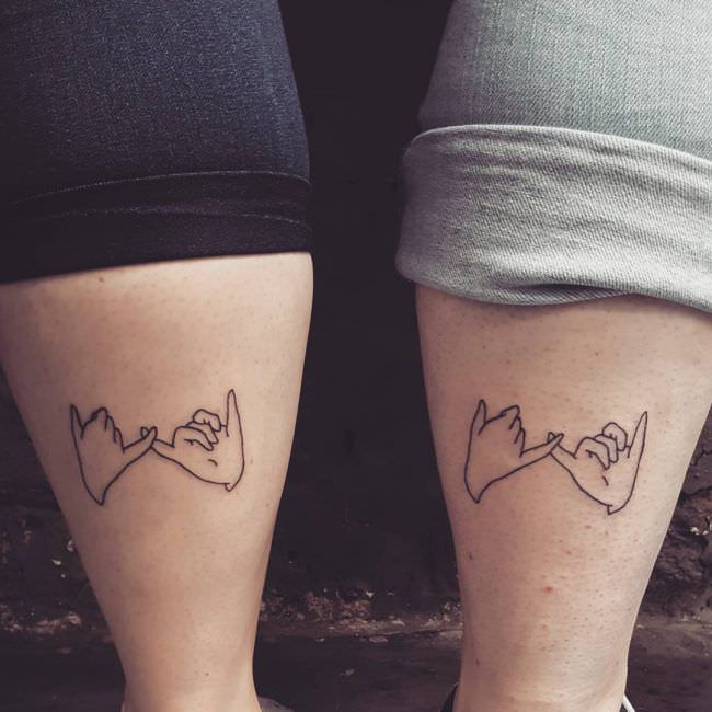 Meilleur 250 beaux tatouages ​​assortis pour les couples