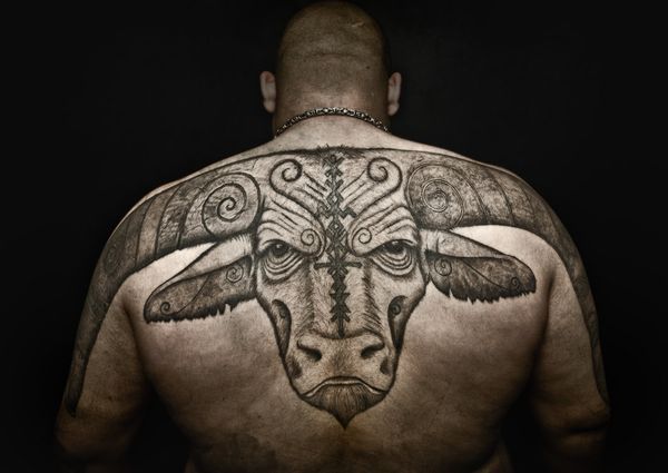 Tatouages ​​puissants de symbole de taureau et ses significations