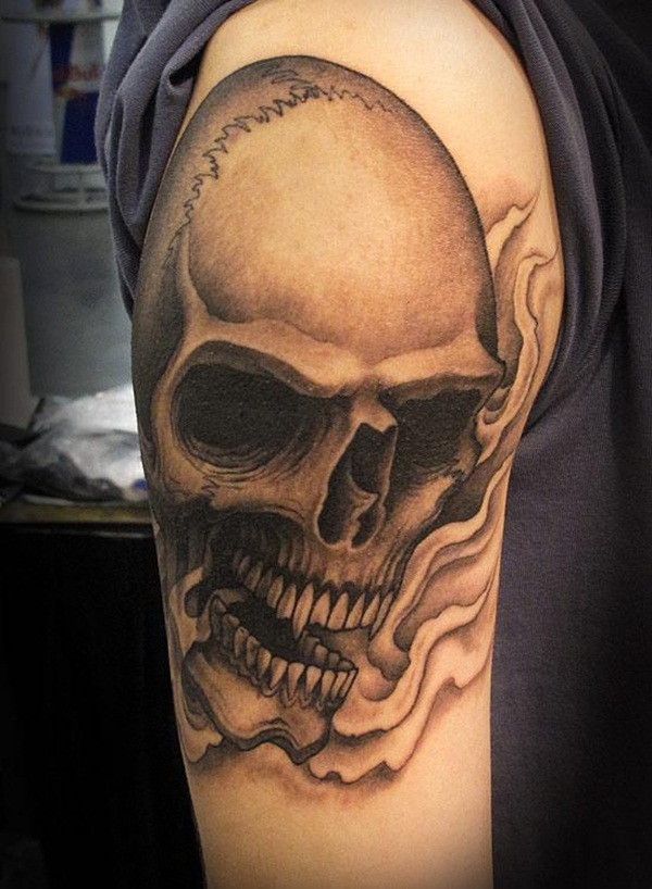 50 conceptions effrayantes de tatouage de crâne à aller