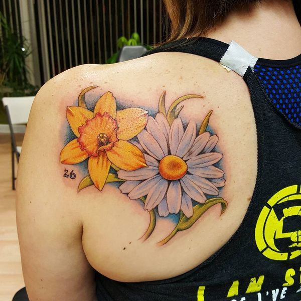 Tatouages ​​fleur Daisy - Les plus belles idées de design
