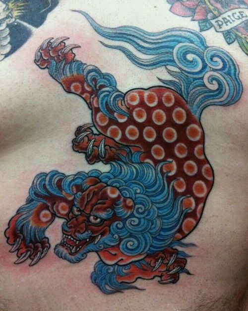 Votre inspiration pour Foo Dog Tattoo