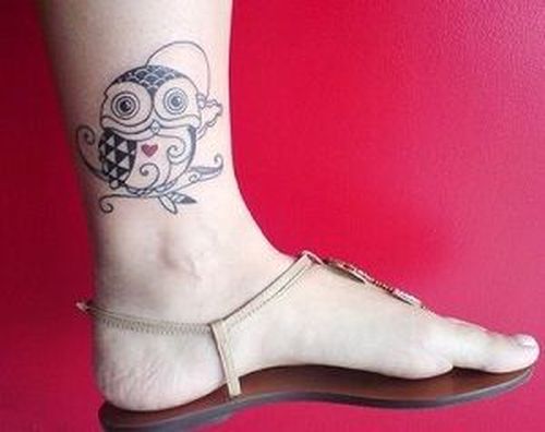 39 tatouages ​​fantastiques de petits hiboux