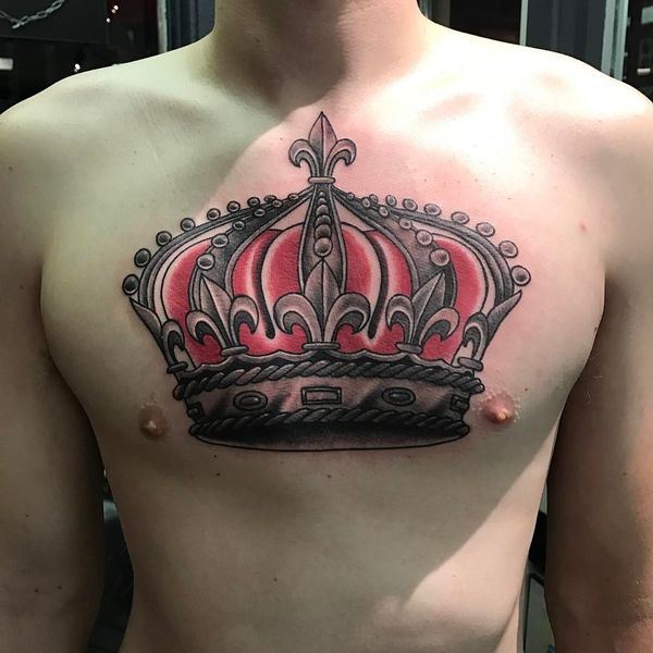 50+ tatouages ​​brillants de la couronne Idées avec symbolisme