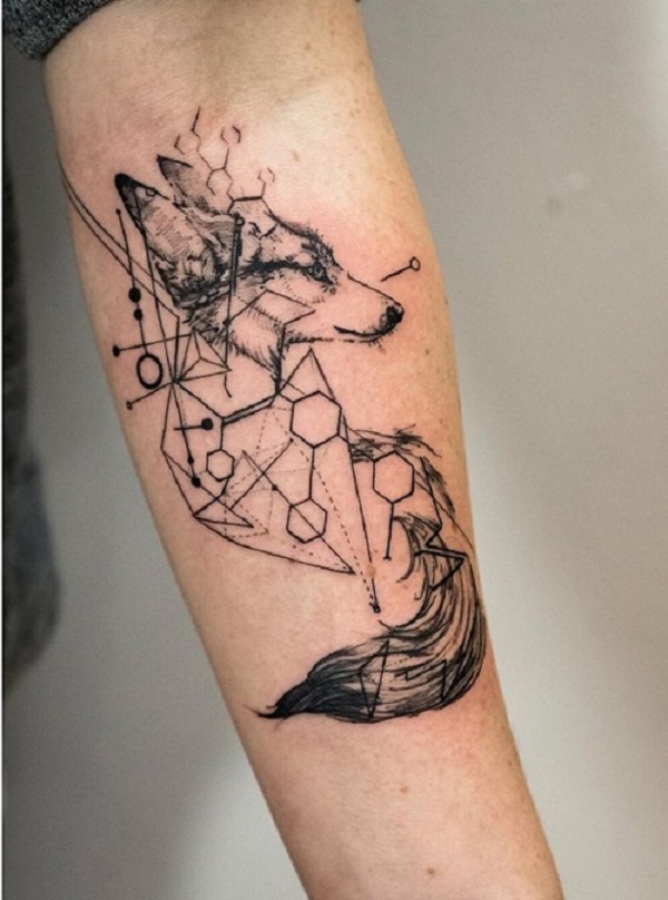 40 conceptions étonnantes de tatouage de renard