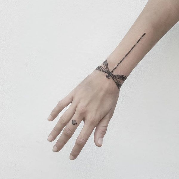 Tatouages ​​de poignet pour les femmes, bracelet pour les filles