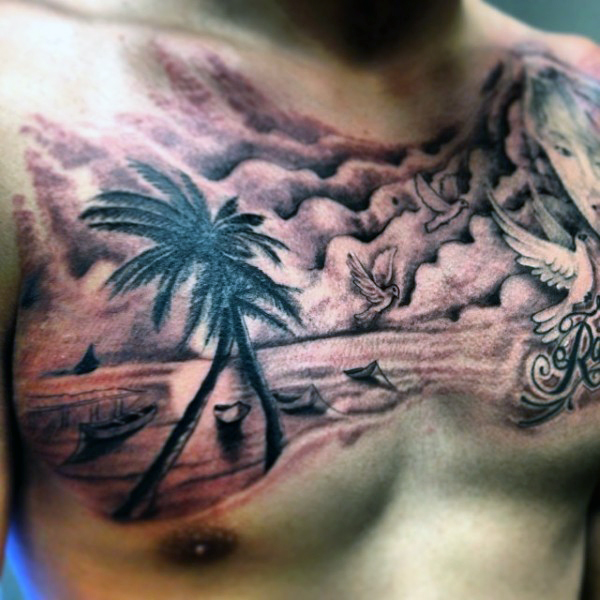 Top 60 tatouages ​​impressionnants de plage