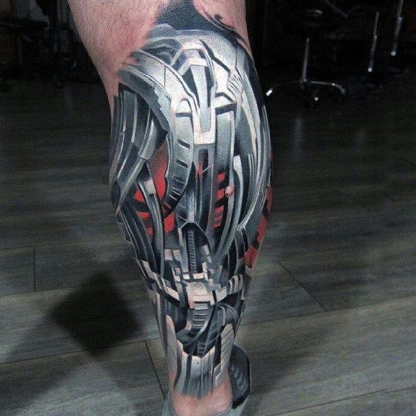 Conceptions de tatouage biomécaniques cool