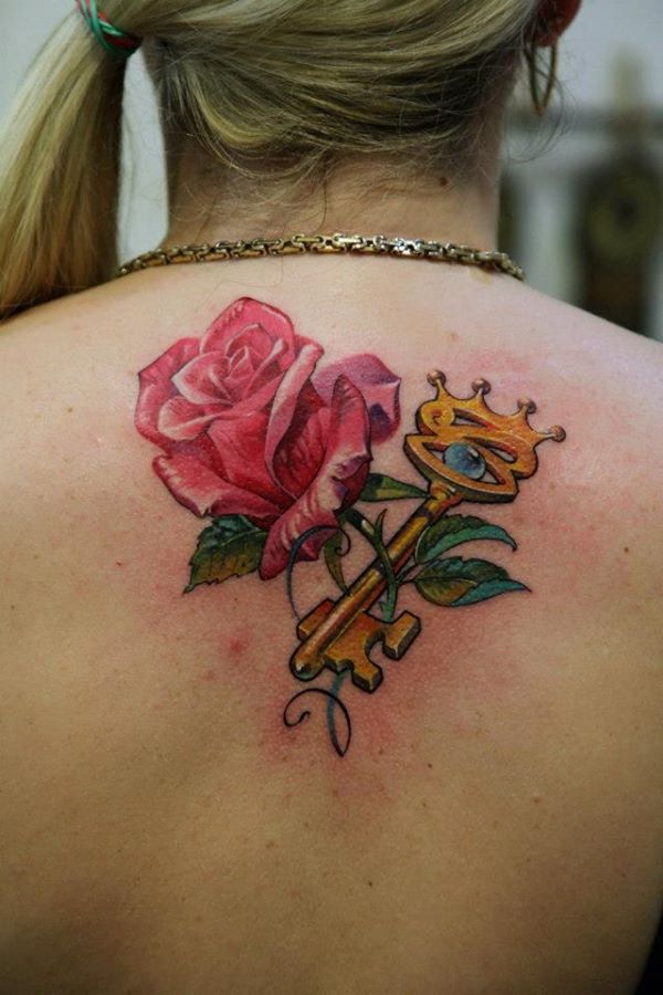 Top 40 tatouages ​​de rose accrocheur