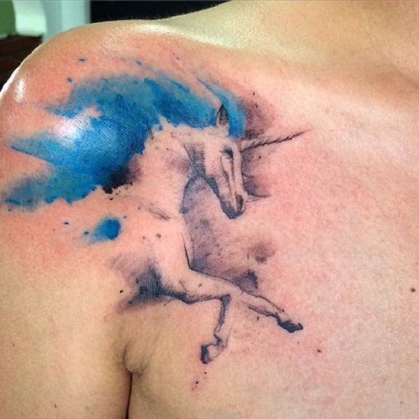40 idées de conception de tatouages ​​de licorne