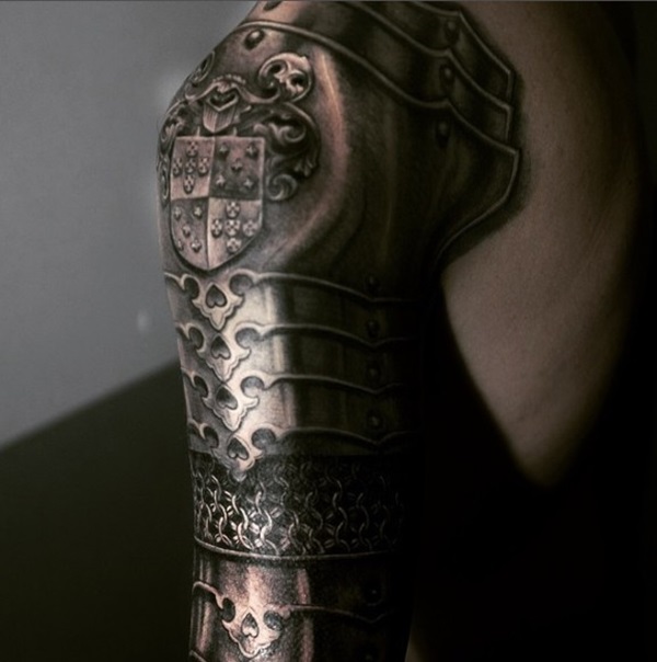 Idées et significations de tatouage de chevalier