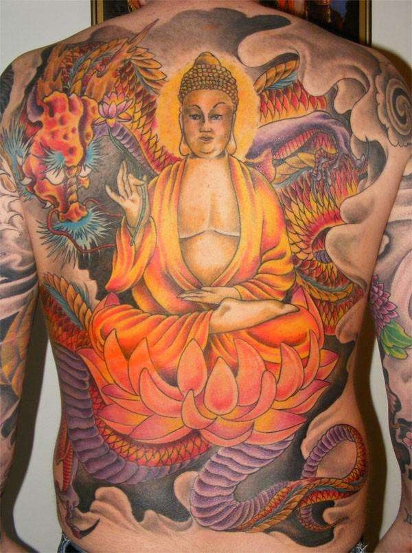50 conceptions idéologiques de tatouage bouddhiste