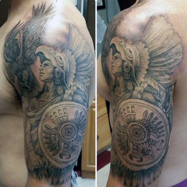 Meilleur 125 meilleurs dessins de tatouage aztèque pour les hommes