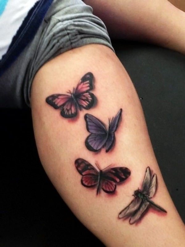 Meilleur Collection ultime de tatouages ​​de libellules [155 Conceptions]