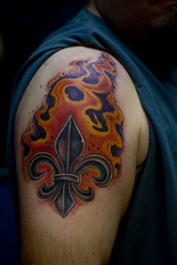 Flammes et idées de tatouages ​​de feu