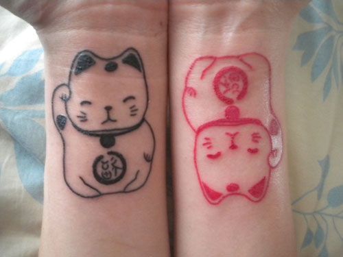 Maneki Neko Idées pour les tatouages