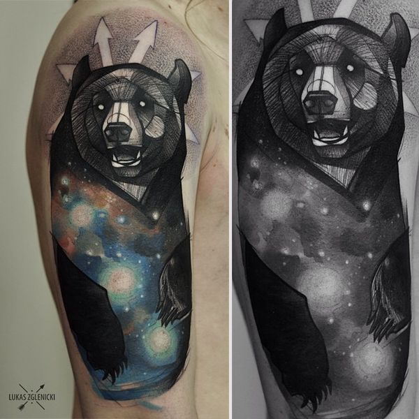 Des idées captivantes d'un tatouage d'ours