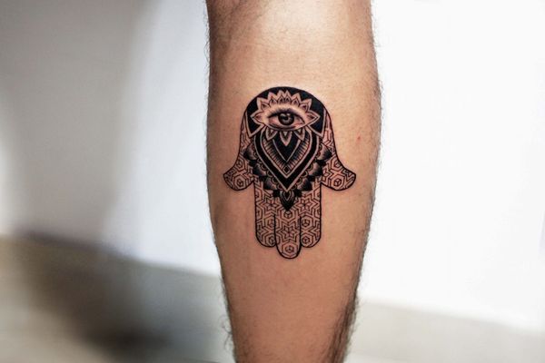Conceptions de tatouage de Hamsa avec le sens